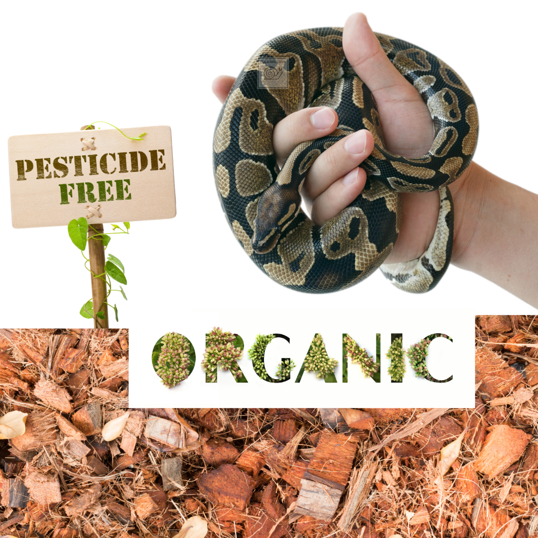Ball Python Substrate, Organic Coco Husk Blocks