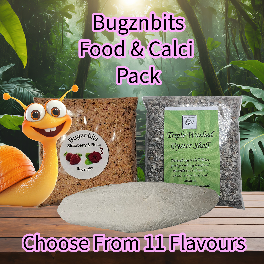 Land Snail Food & Calcium Handy Pack