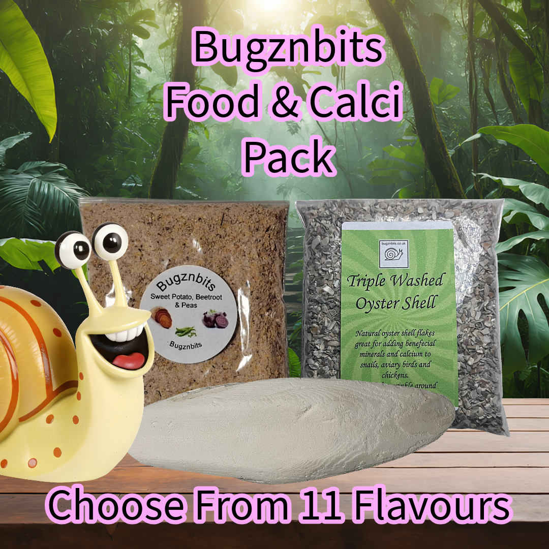 Land Snail Food & Calcium Handy Pack