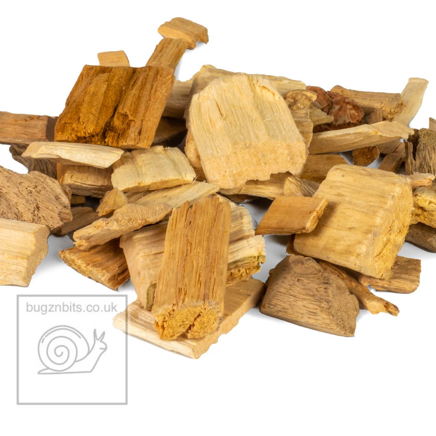 Hardwood Pieces, Great for Millipedes, Isopods and Snails