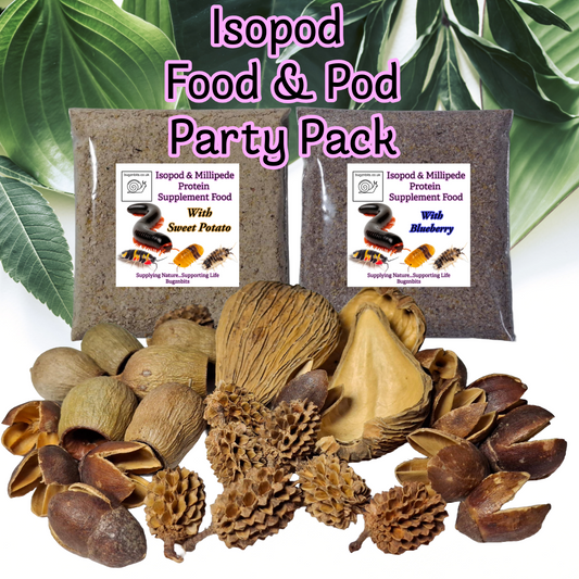 Isopod Food & Pod Party Pack