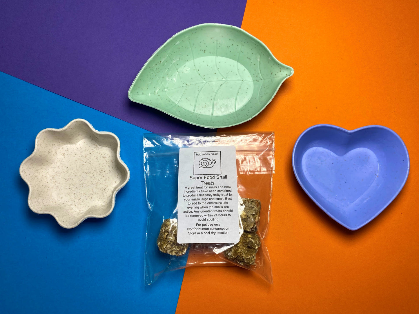 Triple Bowl Pack with Free Superfood Apple, Blueberry & Carrot Treats