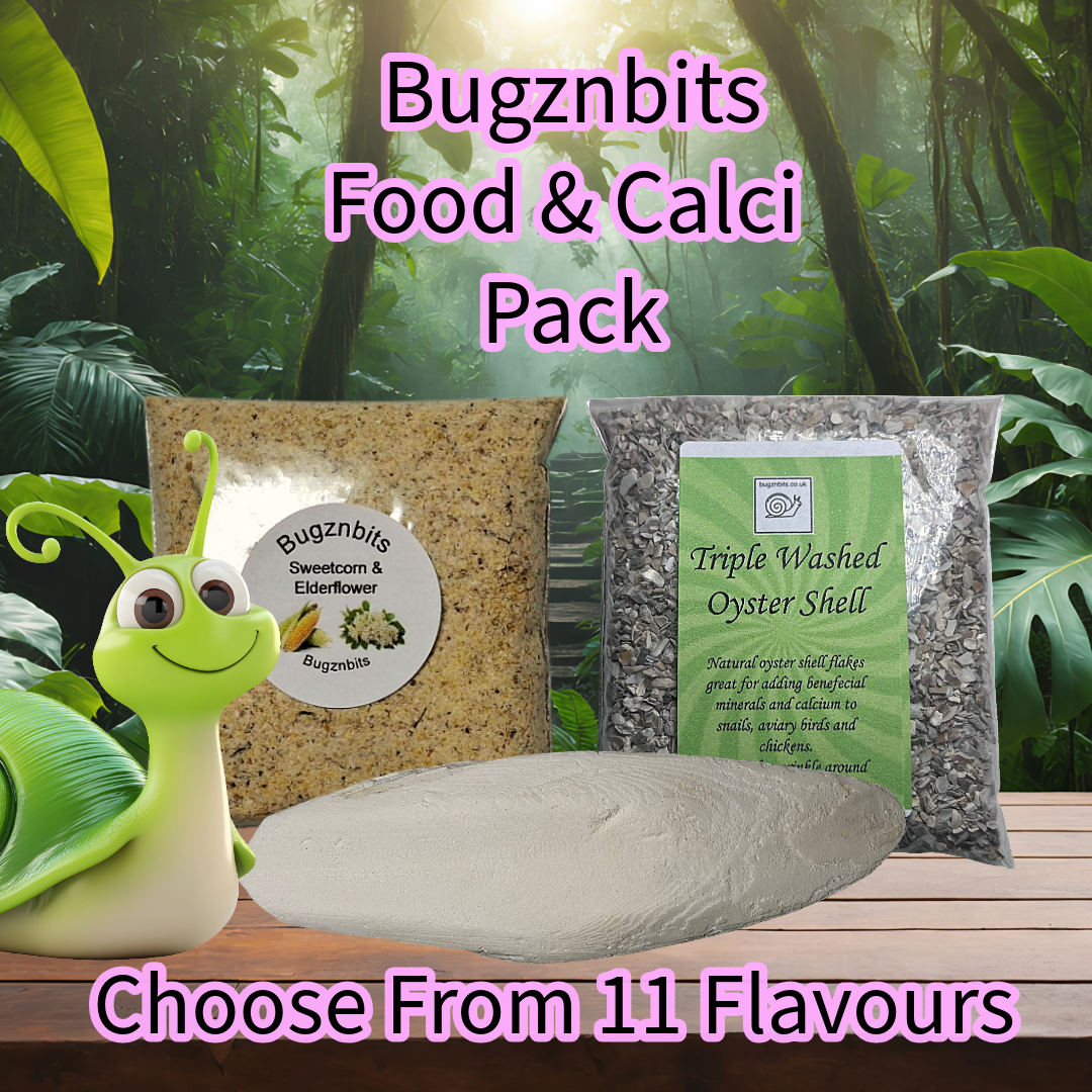 Land Snail Food & Calcium Handy Pack