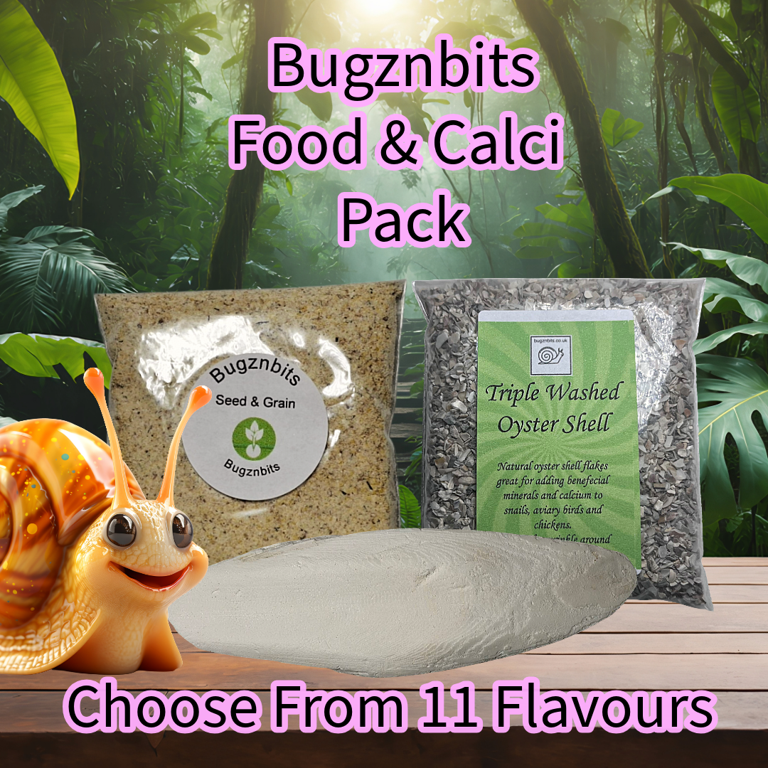 Land Snail Food & Calcium Handy Pack