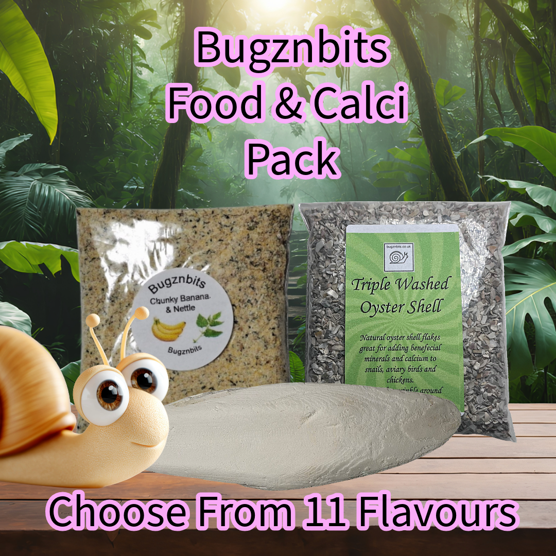 Land Snail Food & Calcium Handy Pack