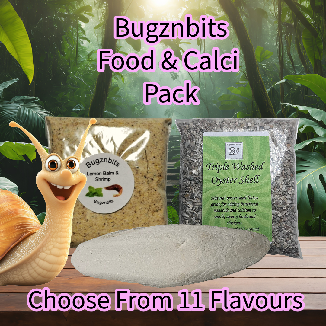 Land Snail Food & Calcium Handy Pack