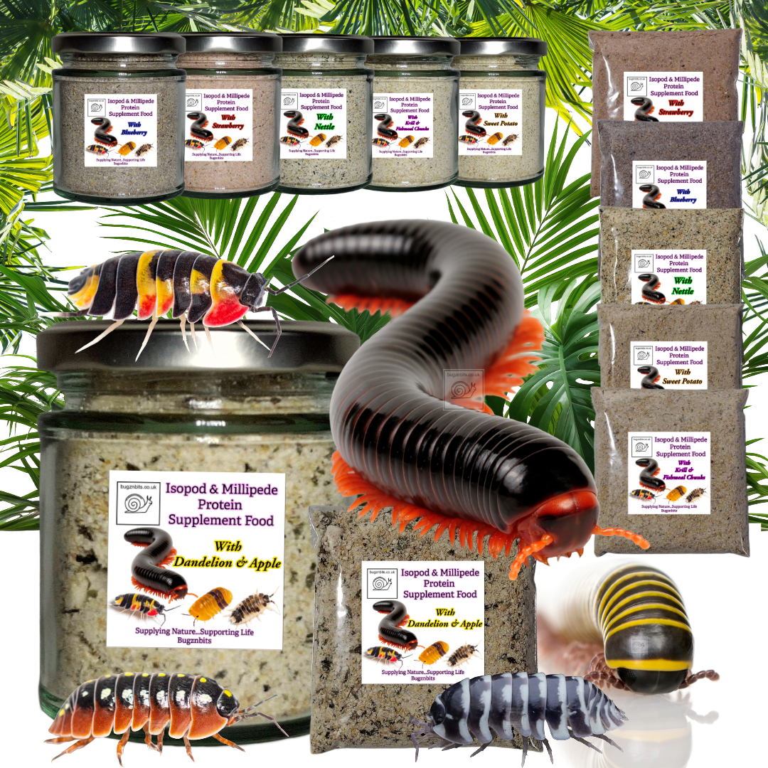 Isopod & Millipede Protein Supplement Food