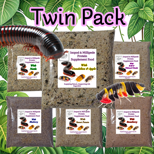 Isopod & Millipede Food TWIN PACK 2 x 30g