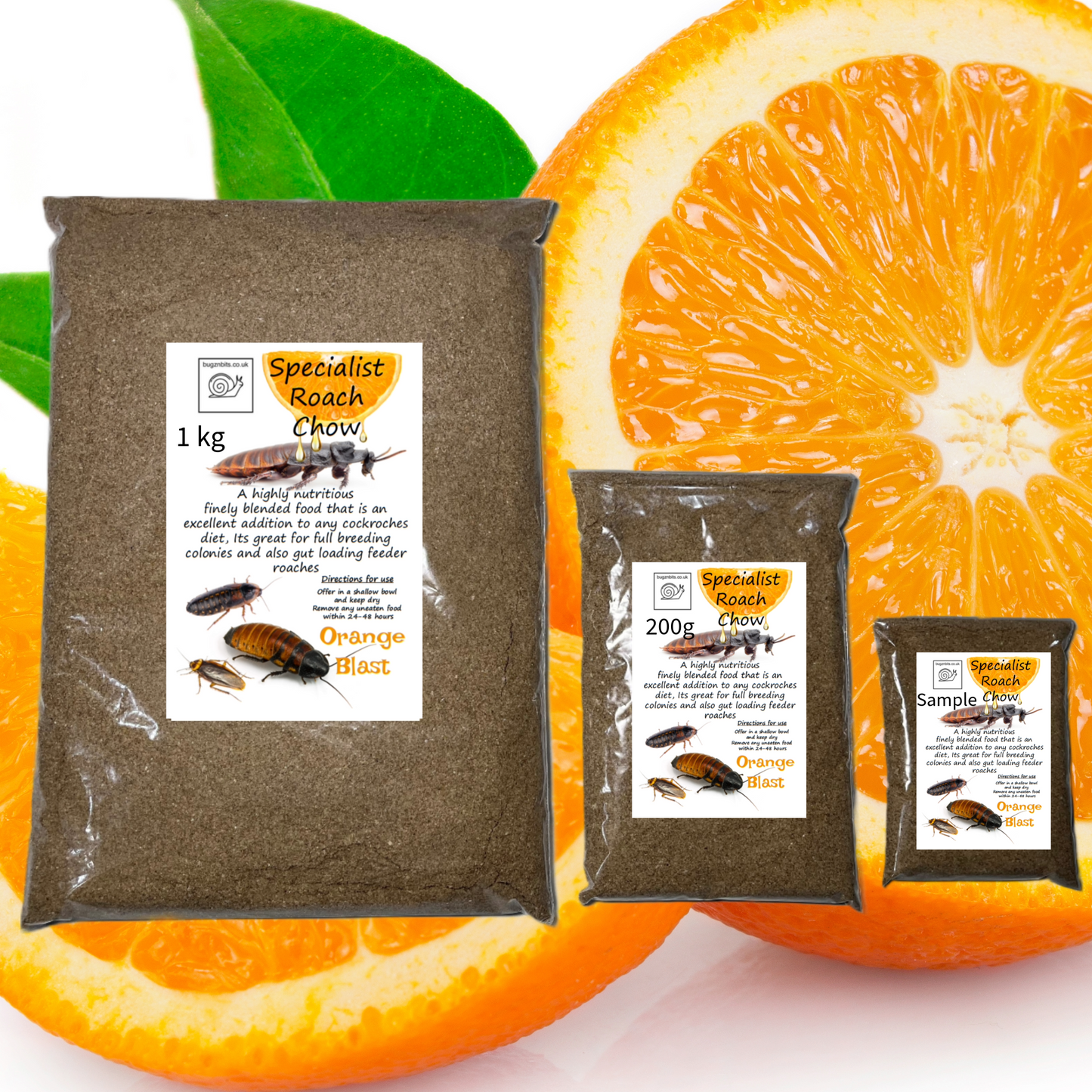 Specialist Roach Chow, 2 Variations To Choose From